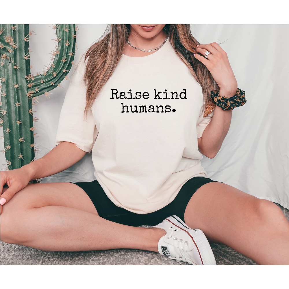 Foster The People Shirt - Raise Kind Humans White Shirt